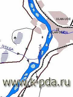Карта Бурятии для SmartComGPS GPS карта Бурятии для SmartComGPS