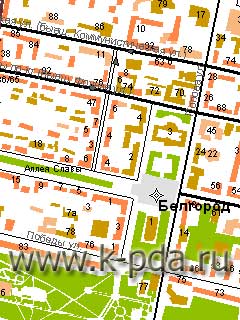 Карта Белгорода для SmartComGPS GPS карта Белгорода для SmartComGPS