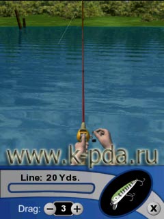 игра для кпк и коммуникаторов Pocket Bass Angler игра для кпк и коммуникаторов Pocket Bass Angler