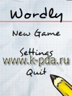 Игры для кпк и коммуникаторов Wordly Игры для кпк и коммуникаторов Wordly