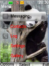 Тема для Nokia s40 Панда Тема для Nokia s40 Панда