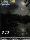 Тема для Nokia s40 Ночной дождь Тема для Nokia s40 Ночной дождь