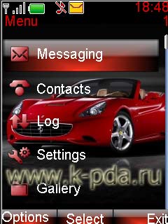 Тема для Nokia s40 Феррари Тема для Nokia s40 Феррари