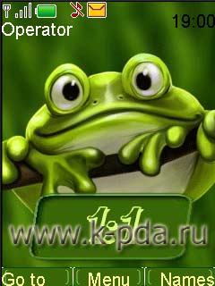 Тема для Nokia s40 Лягушонок Тема для Nokia s40 Лягушонок