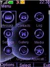 Тема для Nokia s40 Ночная луна Тема для Nokia s40 Ночная луна