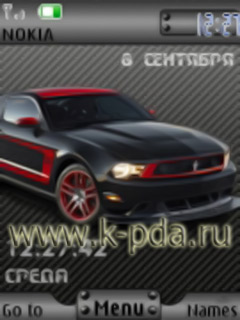 Тема для Nokia s40 Ford mustang Тема для Nokia s40 Ford mustang