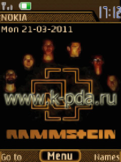 Тема для Nokia s40 Rammstein Тема для Nokia s40 Rammstein