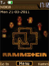Тема для Nokia s40 Rammstein