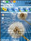 Тема для Nokia s40 Одуванчик Тема для Nokia s40 Одуванчик