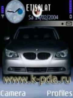 Тема для Nokia s60 BMW M5 Тема для Nokia s60 BMW M5