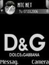 Тема для Nokia s60 D&G