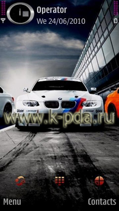 Тема для Nokia s60 360x640 nth sis sisx BMW M3 Тема для Nokia s60 360x640 nth sis sisx BMW M3